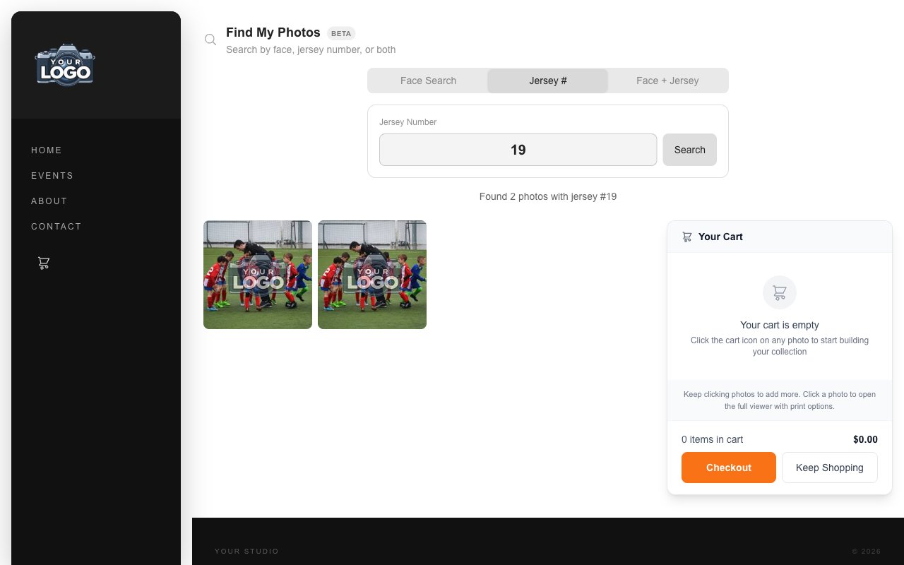 Find My Photos searching jersey number 19: Found 2 photos with jersey #19